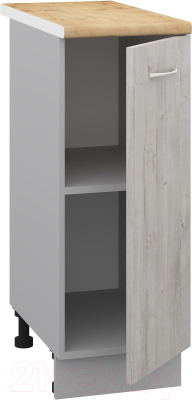 Шкаф-стол кухонный Кортекс-мебель Корнелия Лира НШ30р