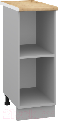 Шкаф-стол кухонный Кортекс-мебель Корнелия Лира НШ30р