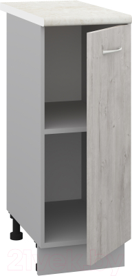 Шкаф-стол кухонный Кортекс-мебель Корнелия Лира НШ30р