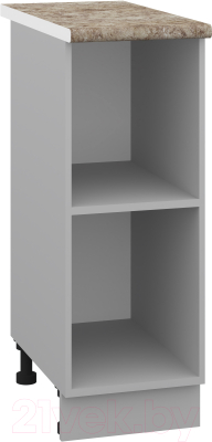 Шкаф-стол кухонный Кортекс-мебель Корнелия Лира НШ30р