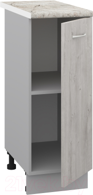 Шкаф-стол кухонный Кортекс-мебель Корнелия Лира НШ30р
