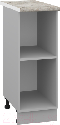 Шкаф-стол кухонный Кортекс-мебель Корнелия Лира НШ30р
