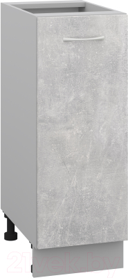 Шкаф-стол кухонный Кортекс-мебель Корнелия Лира НШ30р без столешницы - фото