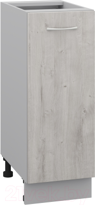 Шкаф-стол кухонный Кортекс-мебель Корнелия Лира НШ30р без столешницы - фото