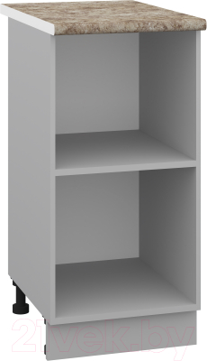 Шкаф-стол кухонный Кортекс-мебель Корнелия Лира НШ40р