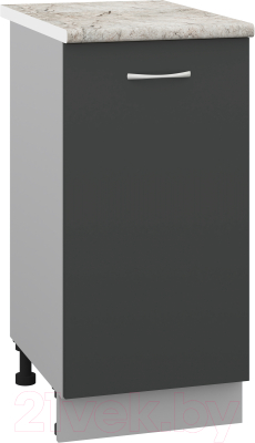 Шкаф-стол кухонный Кортекс-мебель Корнелия Лира НШ40р - фото