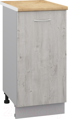 Шкаф-стол кухонный Кортекс-мебель Корнелия Лира НШ40р - фото