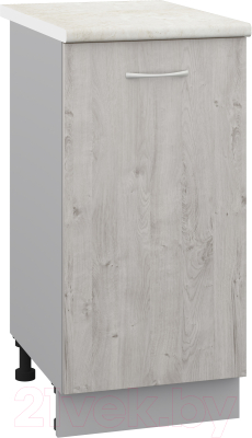 Шкаф-стол кухонный Кортекс-мебель Корнелия Лира НШ40р - фото