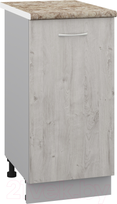 Шкаф-стол кухонный Кортекс-мебель Корнелия Лира НШ40р - фото