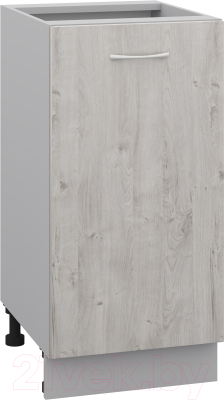 Шкаф-стол кухонный Кортекс-мебель Корнелия Лира НШ40р без столешницы - фото