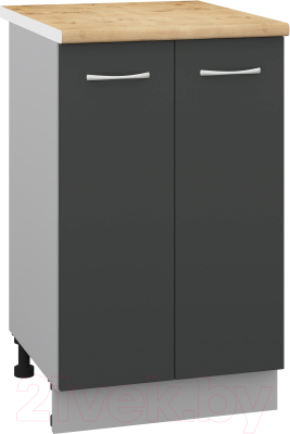 Шкаф-стол кухонный Кортекс-мебель Корнелия Лира НШ50р - фото