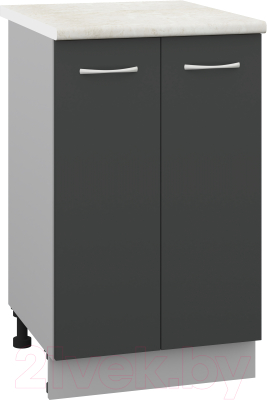 Шкаф-стол кухонный Кортекс-мебель Корнелия Лира НШ50р - фото