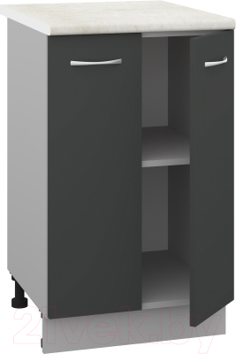 Шкаф-стол кухонный Кортекс-мебель Корнелия Лира НШ50р