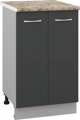 Шкаф-стол кухонный Кортекс-мебель Корнелия Лира НШ50р - фото