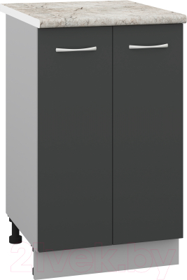 Шкаф-стол кухонный Кортекс-мебель Корнелия Лира НШ50р - фото