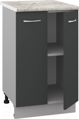 Шкаф-стол кухонный Кортекс-мебель Корнелия Лира НШ50р