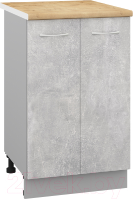 Шкаф-стол кухонный Кортекс-мебель Корнелия Лира НШ50р - фото