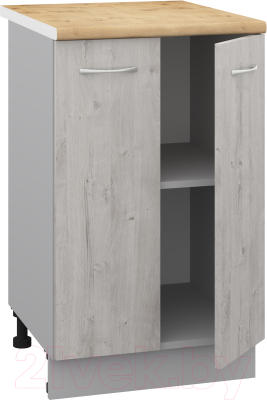 Шкаф-стол кухонный Кортекс-мебель Корнелия Лира НШ50р