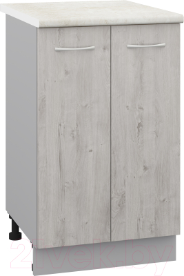 Шкаф-стол кухонный Кортекс-мебель Корнелия Лира НШ50р - фото