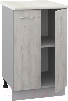 Шкаф-стол кухонный Кортекс-мебель Корнелия Лира НШ50р