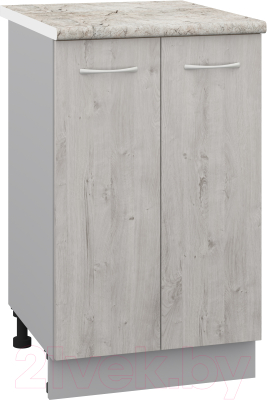 Шкаф-стол кухонный Кортекс-мебель Корнелия Лира НШ50р - фото