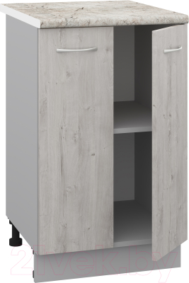 Шкаф-стол кухонный Кортекс-мебель Корнелия Лира НШ50р