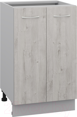 Шкаф-стол кухонный Кортекс-мебель Корнелия Лира НШ50р без столешницы - фото