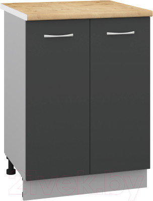 Шкаф-стол кухонный Кортекс-мебель Корнелия Лира НШ60р - фото