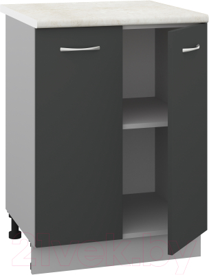 Шкаф-стол кухонный Кортекс-мебель Корнелия Лира НШ60р
