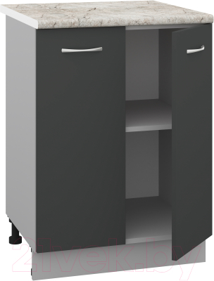 Шкаф-стол кухонный Кортекс-мебель Корнелия Лира НШ60р