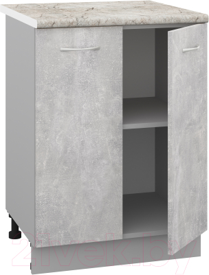 Шкаф-стол кухонный Кортекс-мебель Корнелия Лира НШ60р