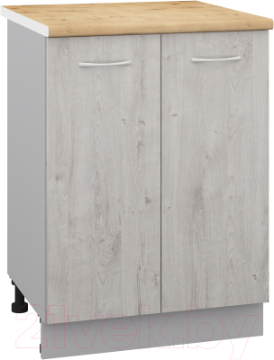 Шкаф-стол кухонный Кортекс-мебель Корнелия Лира НШ60р - фото