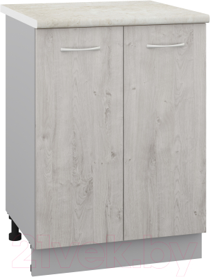 Шкаф-стол кухонный Кортекс-мебель Корнелия Лира НШ60р - фото