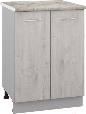 Шкаф-стол кухонный Кортекс-мебель Корнелия Лира НШ60р - фото