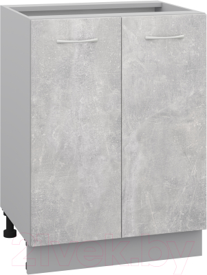 Шкаф-стол кухонный Кортекс-мебель Корнелия Лира НШ60р без столешницы - фото