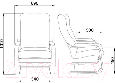 Кресло мягкое Импэкс Leset Оскар