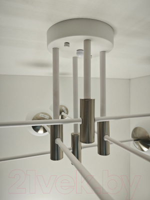 Люстра Mirastyle SL-41986/8 WT+Satin