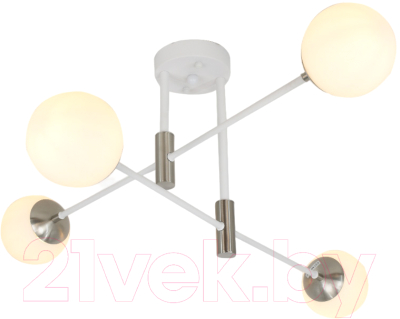 Потолочный светильник Mirastyle SL-41986/4 WT+Satin - фото