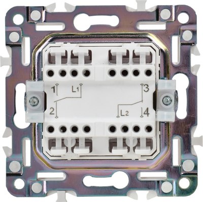 Выключатель IEK Skandy SK-V22-0-10-K01
