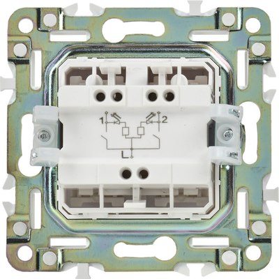 Выключатель IEK Skandy SK-V20-1-10-K02