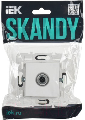 Розетка IEK Skandy SK-A10-O-K01