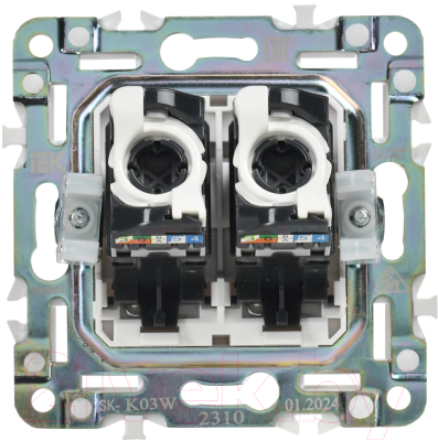 Розетка IEK Skandy SK-K20-1-K01