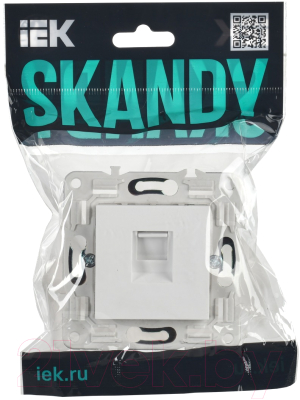 Розетка IEK Skandy SK-K10-1-K01