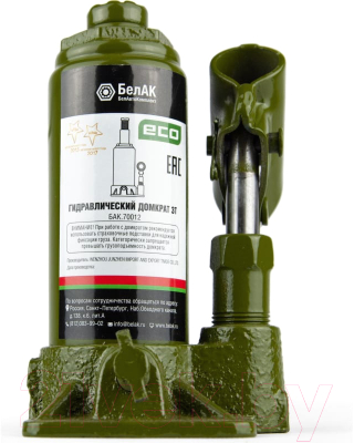 Бутылочный домкрат БелАК Eco 3т БАК.70012 - фото