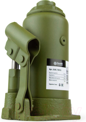 Бутылочный домкрат БелАК Eco 12т БАК.70018 - фото