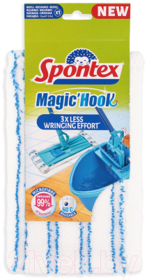 Моп для швабры Spontex Magic Hook / 19800154
