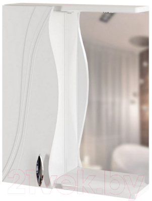 Шкаф с зеркалом для ванной Mixline Лима 55 L 551705 - фото