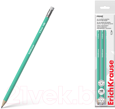 Набор простых карандашей Erich Krause Prime / 60697