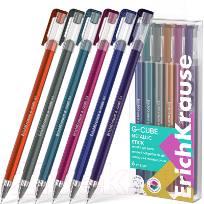 Набор гелевых ручек Erich Krause G-Cube / 61307