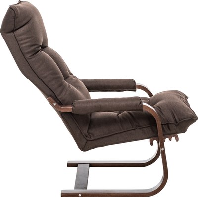 Кресло мягкое Импэкс Leset Оливер (орех текстура/Malmo 28)